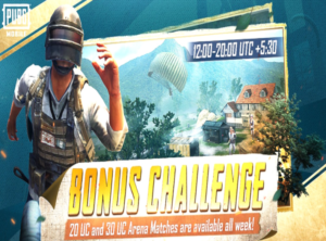 PUBG BONUS CHALLENGE